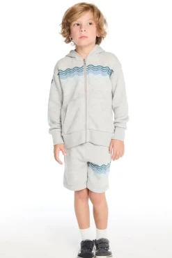 PEACE OUT ZIP UP HOODIE