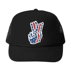 PEACE STARS TRUCKER HAT