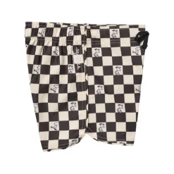 PEANUTS CHECKERED SWIM TRUNKS