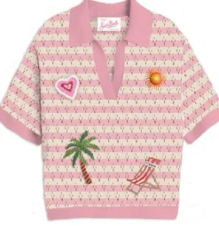 PIXIE JR CROCHET PATCHES TOP (PREORDER)