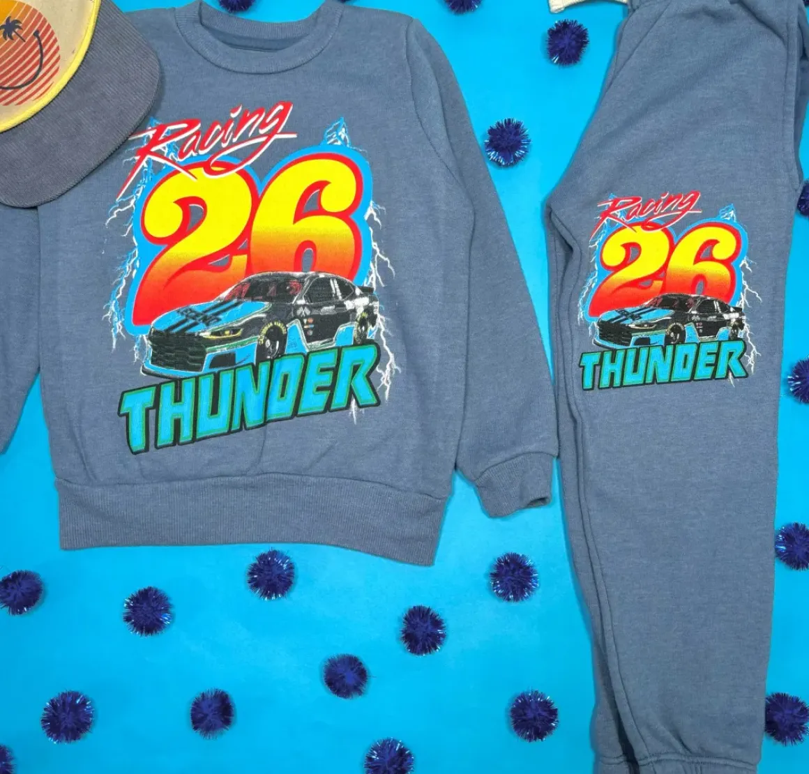 RACE CAR SWEATPANTS