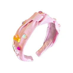 RAINBOW BEADED HEADBAND