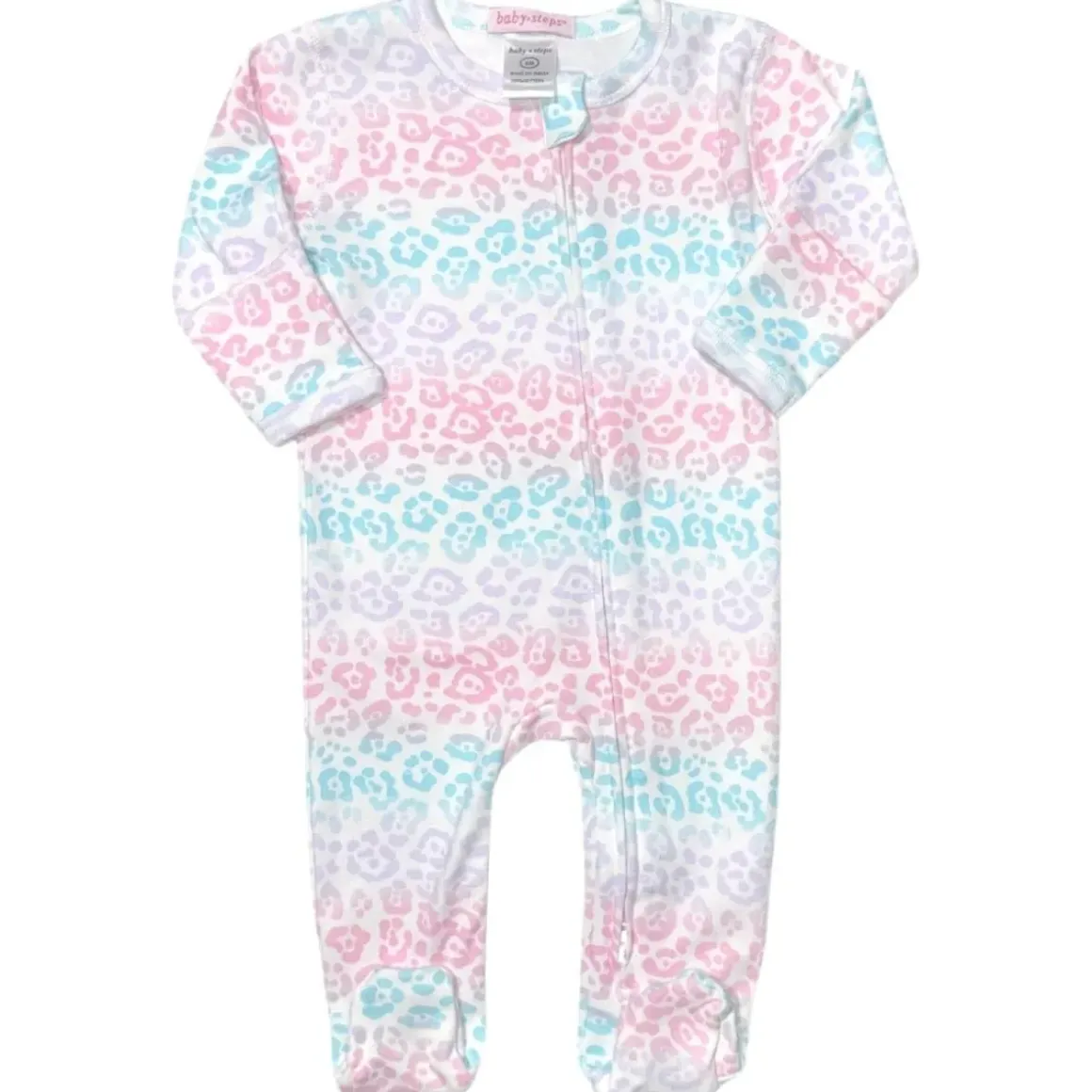 RAINBOW CHEETAH FOOTIE