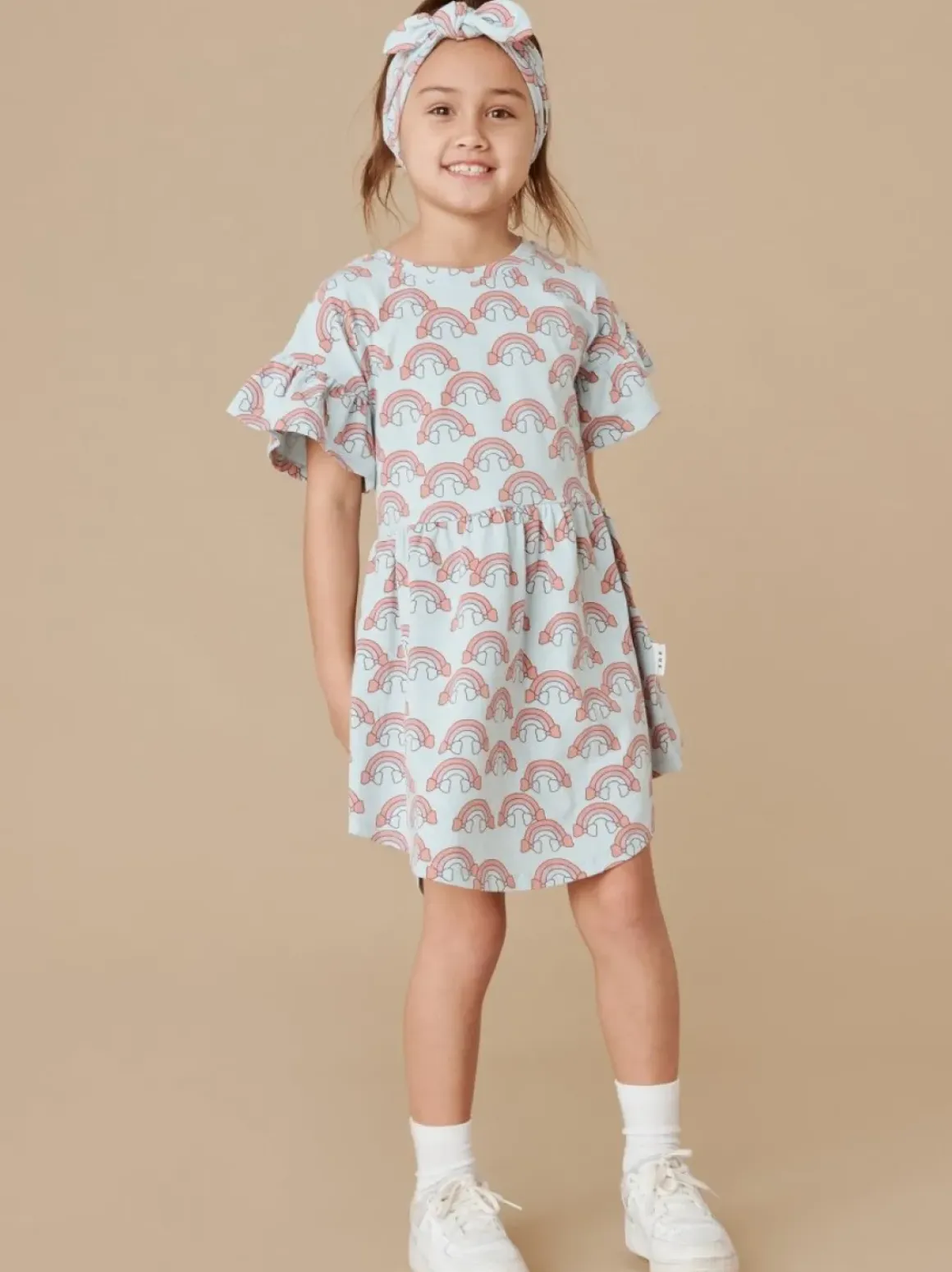 RAINBOW FRILL DRESS
