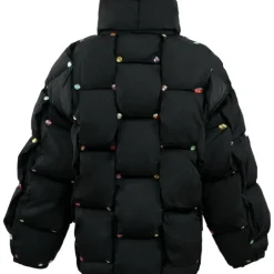 RAINBOW GEM GUILTED PUFFER JACKET