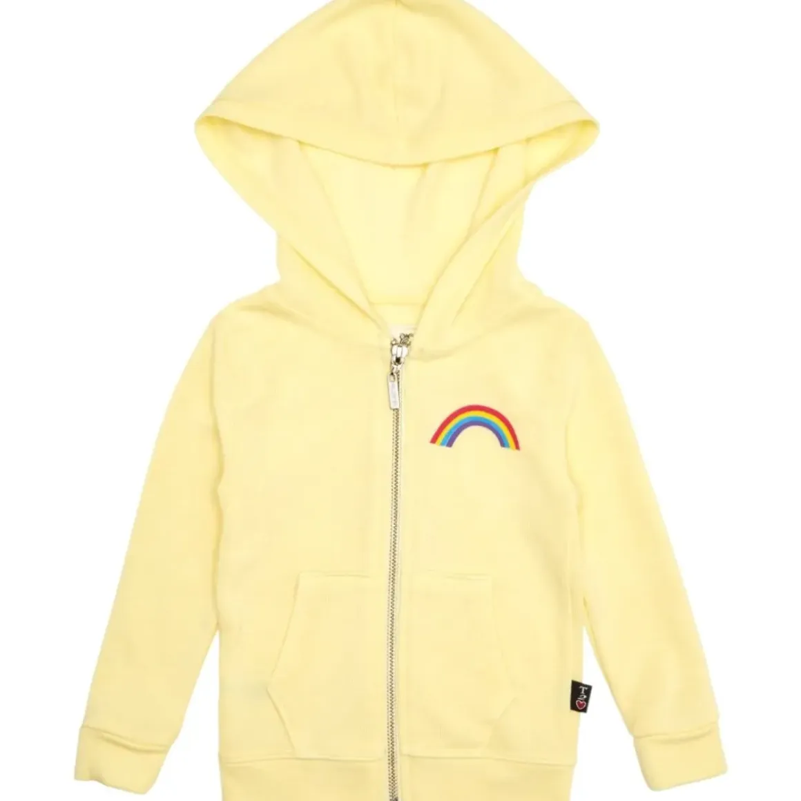 RAINBOW ZIP UP HOODIE