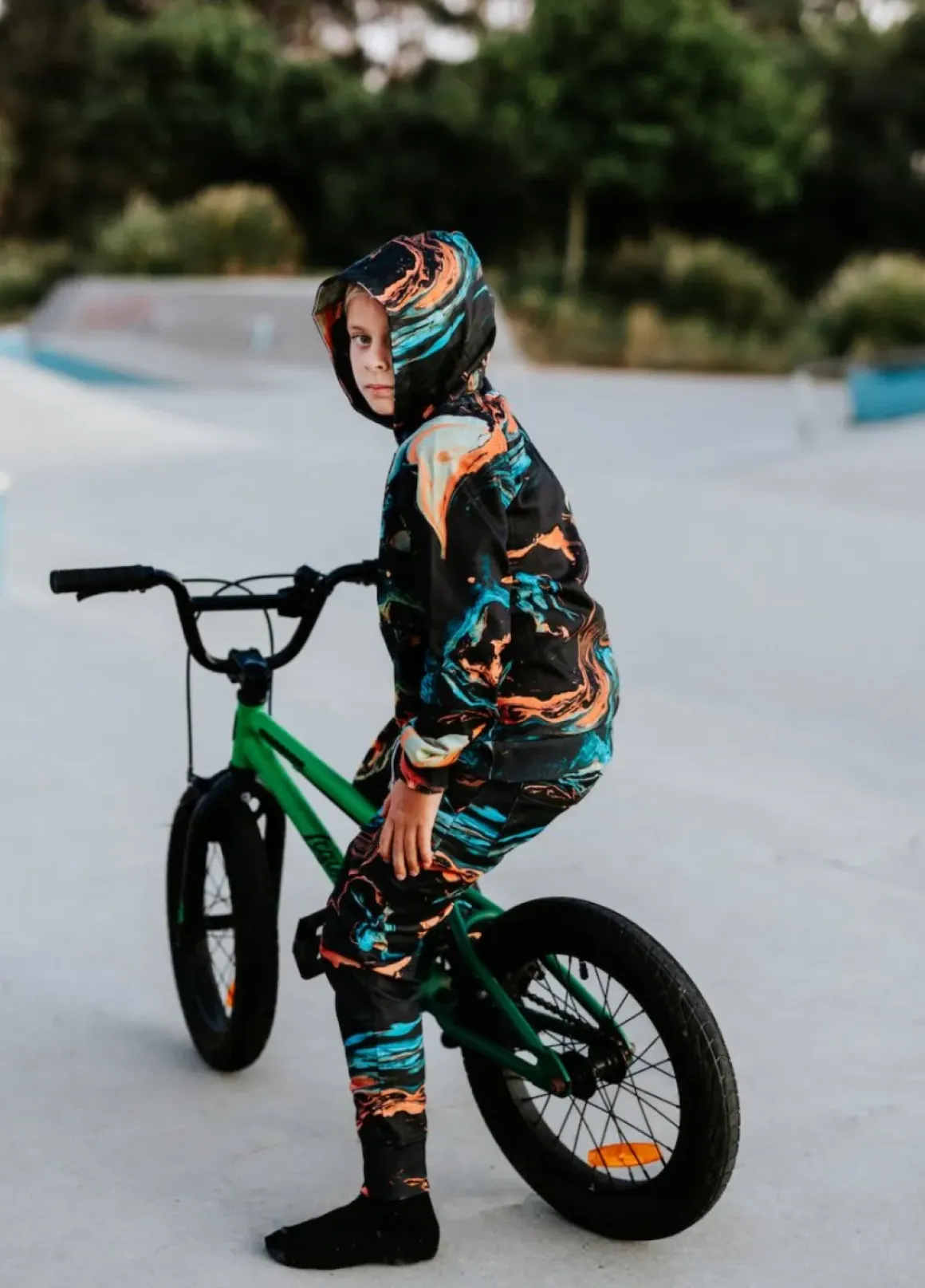 RUNNER SWIRL HOODIE