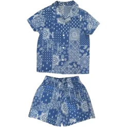 RYDER BANDANA BUTTON DOWN AND SHORTS SET