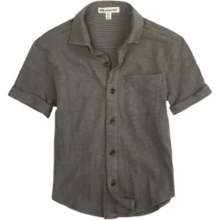 SAGE BEACH BUTTON DOWN TOP