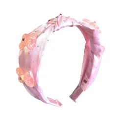 SATIN CRYSTAL BOW HEADBAND
