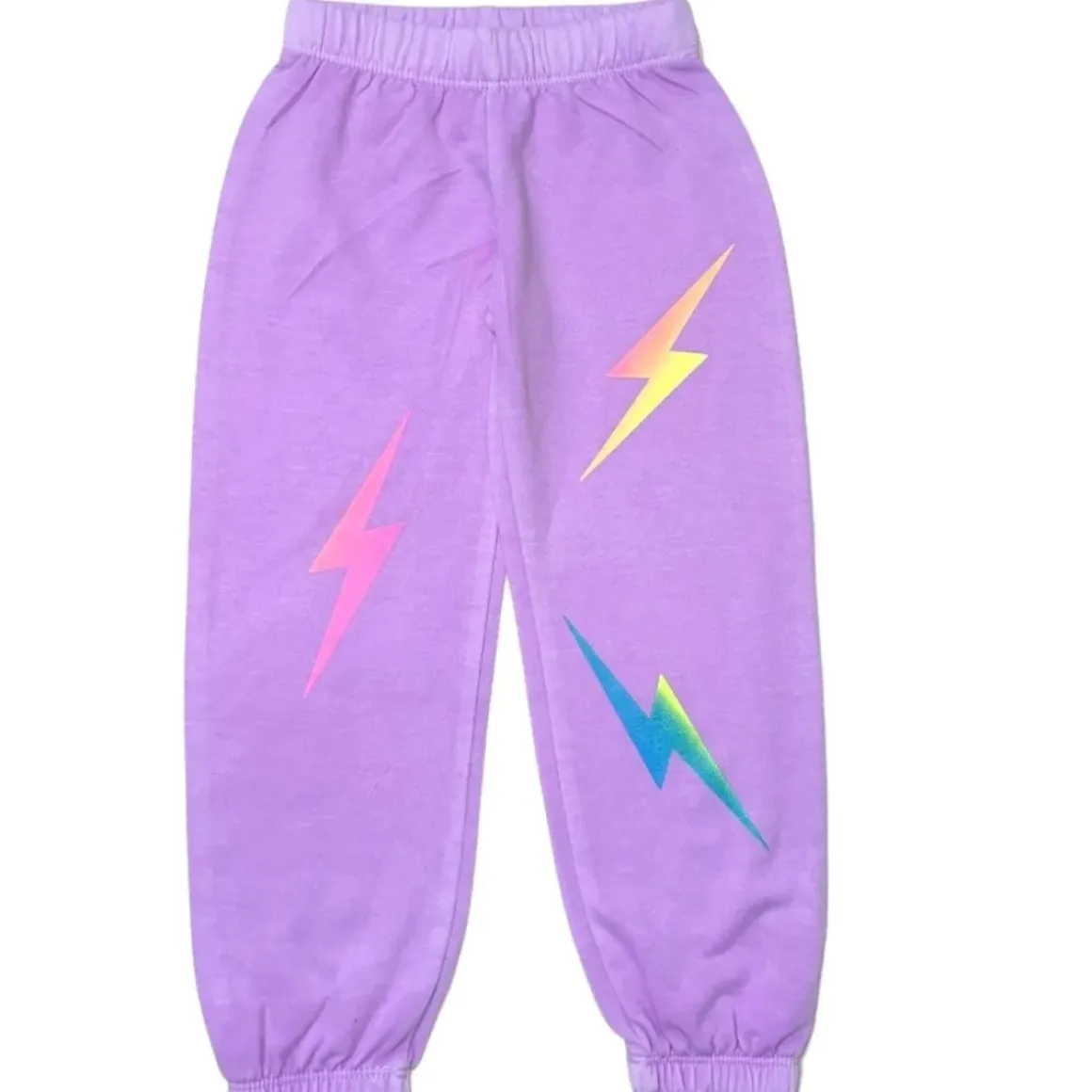 SCATTERED OMBRÉ BOLTS SWEATPANTS