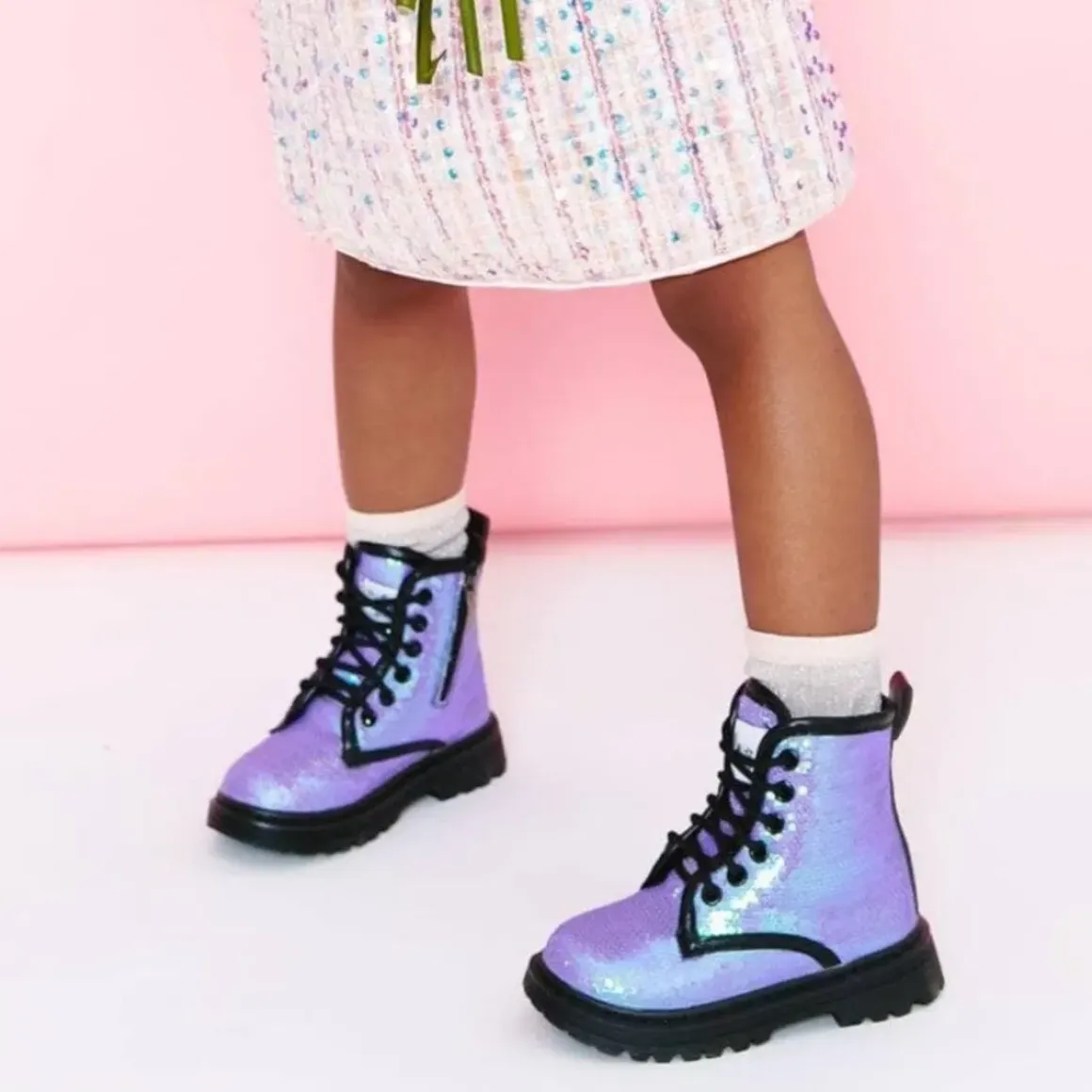 SEQUIN BOOTS