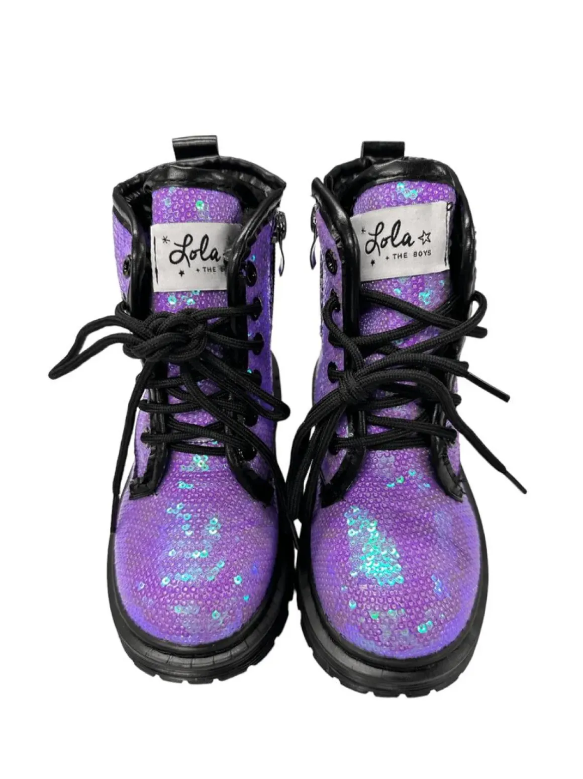 SEQUIN BOOTS