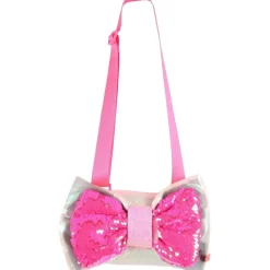 SEQUIN BOW PURSE