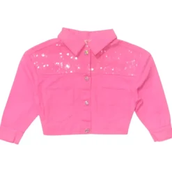 SEQUIN DENIM JACKET