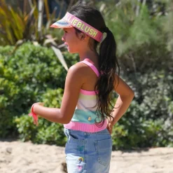 SEQUIN HEART KNIT TANK TOP