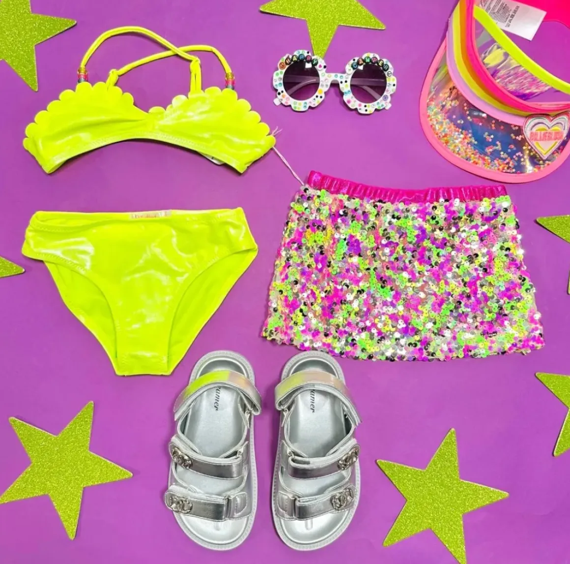 SEQUIN MINI SKIRT COVER UP