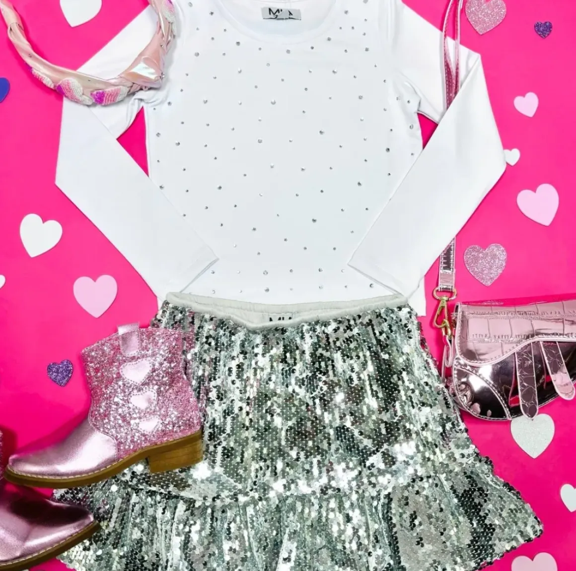 SEQUIN SKIRT