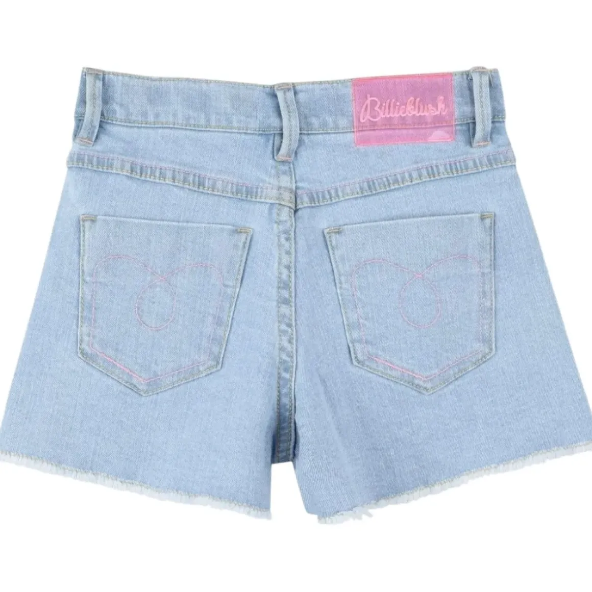 SEQUIN SUN DENIM SHORTS
