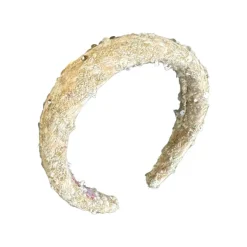 SEQUIN TWEED HEADBAND