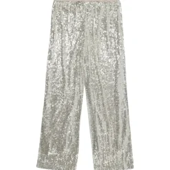 SEQUIN WIDE LEG PANTS