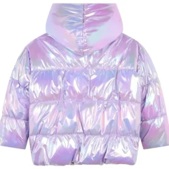 SHINY HEART PUFFER JACKET