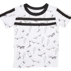 SKATEBOARD STRIPE TSHIRT