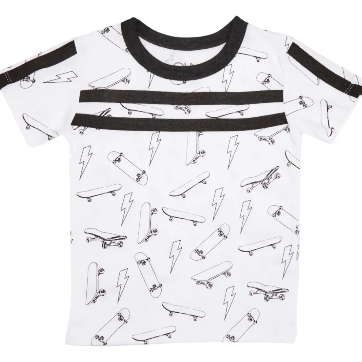SKATEBOARD STRIPE TSHIRT