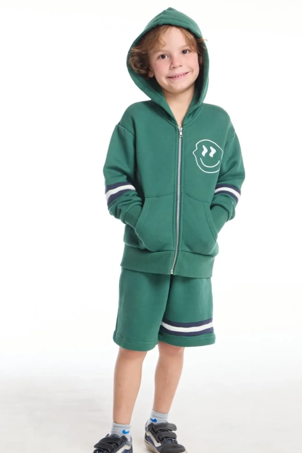 SMILEY DAZE ZIP UP HOODIE