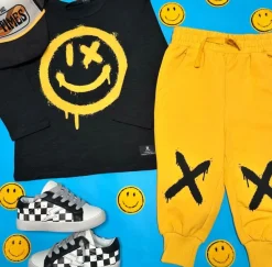 SMILEY LONG SLEEVE TSHIRT