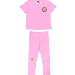 SMILEY TSHIRT AND LEGGINGS SET