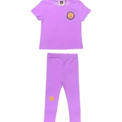 SMILEY TSHIRT AND LEGGINGS SET