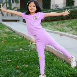 SMILEY TSHIRT AND LEGGINGS SET