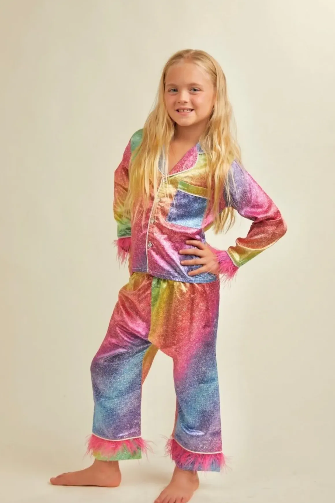 SPARKLE FEATHER TWO PIECE SETS