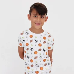 SPORTS SHORT SLEEVE PJS