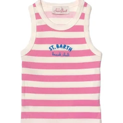 ST BARTH BEACH CLUB STRIPE TANK TOP