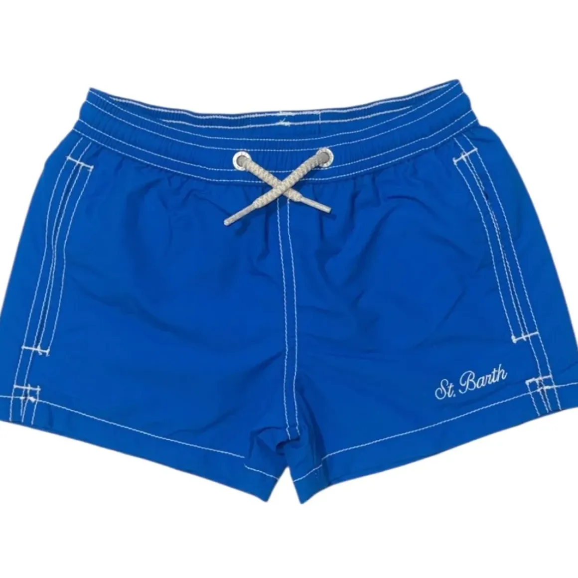 ST BARTH PATMOS SOLID SWIM TRUNKS