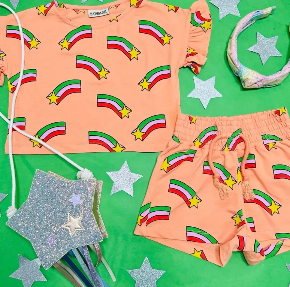 STAR SWEAT SHORTS