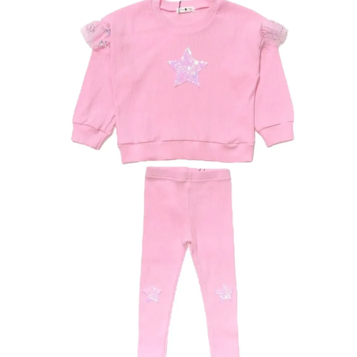 STAR SWEATSHIRT AND LEGGINGS SET