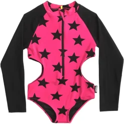 STARS CUT OUT ONE PIECE SWIMSUIT