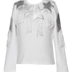 STARS FRINGE LONG SLEEVE TOP