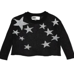 STARS SHIMMER METALLIC SWEATSHIRT