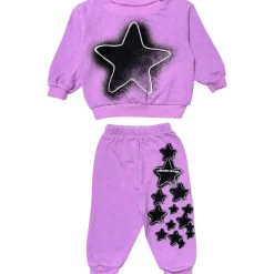 STARS SWEATSHIRT AND SWEATPANTS SET
