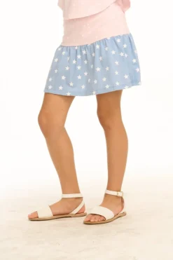 STARZ COLORBLOCK SKIRT W/ SHORTS