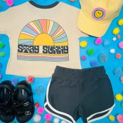 STAY SUNNY BOXY TSHIRT