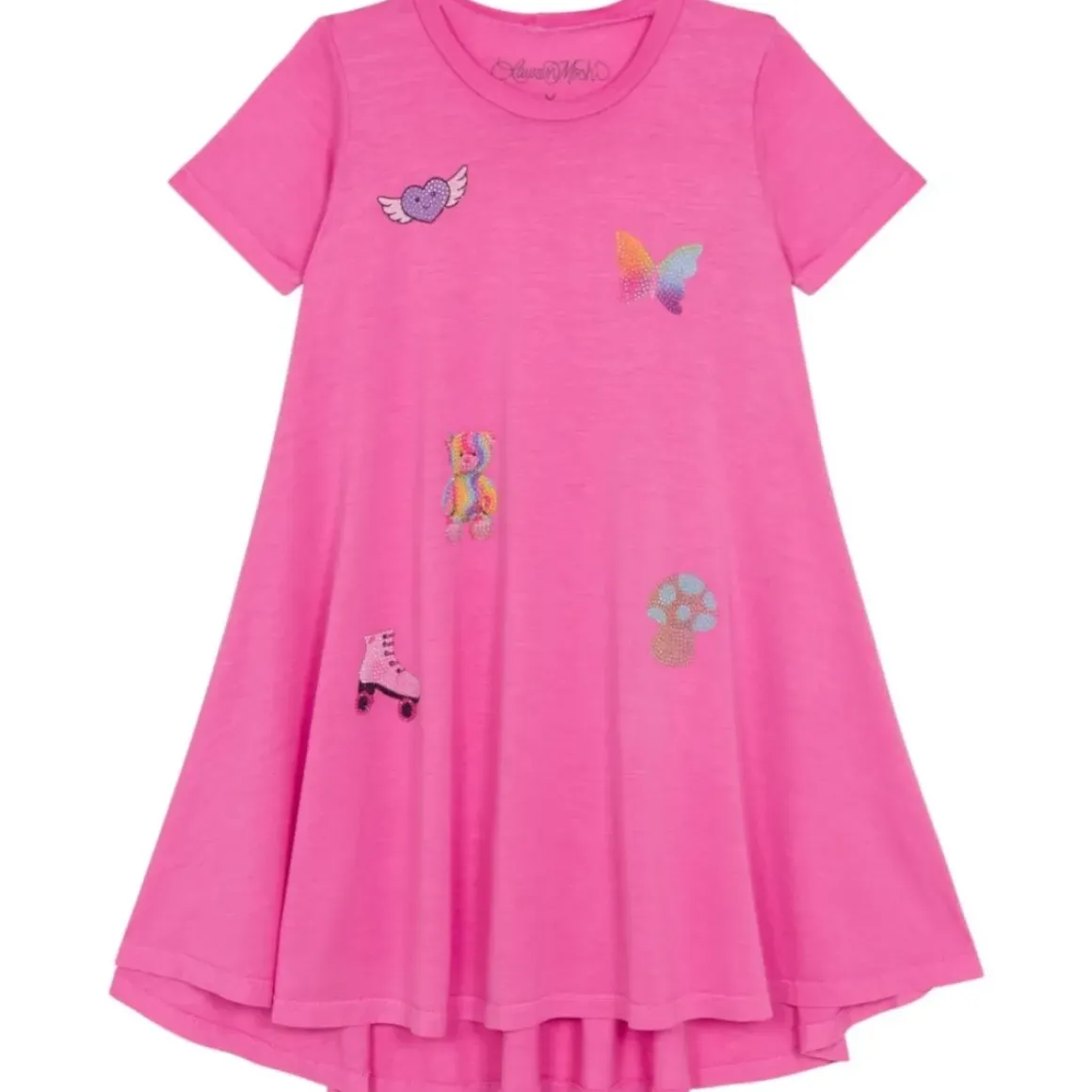 STICKER BEANS SWING DRESS