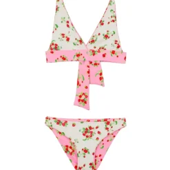 STRAWBERRIES ALLIE REVERSIBLE TRIANGLE TWO PIECE BIKINI