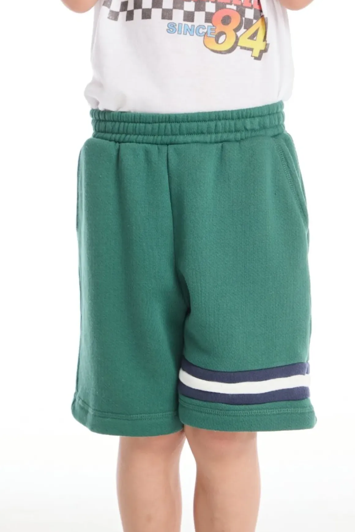 STRIPE TRIM SHORTS