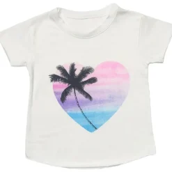 SUNSET PALM TREE TSHIRT