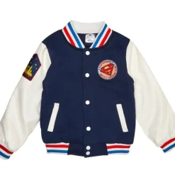SUPERMAN PLEATHER BOMBER JACKET